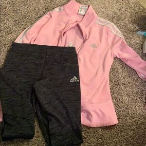 Adidas sweat suit